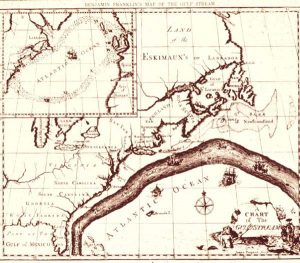 The Gulf Stream as per Ben Franklin