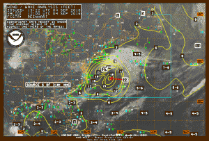 NOAA OPC Wave chart