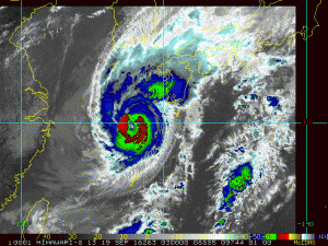 Typhoon Malakas Satellite Image