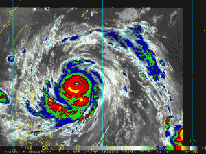 NOAA IR Satellite Image 