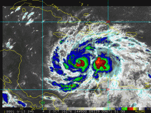 NOAA IR Satellite Image