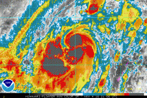 Typhoon Meari IR Photo via NOAA 