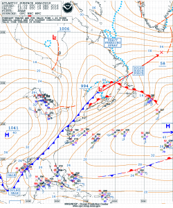 Developing Hurricane Force Storm Low 