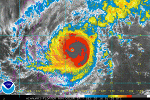 Tyuphoon Nook-Ten Satellite image