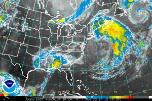 NOAA Satellite IR Image