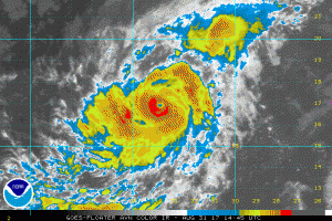 NOAA Satellite image Hurricane Irma