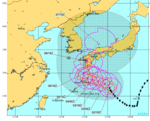 JTWC Forecast Track